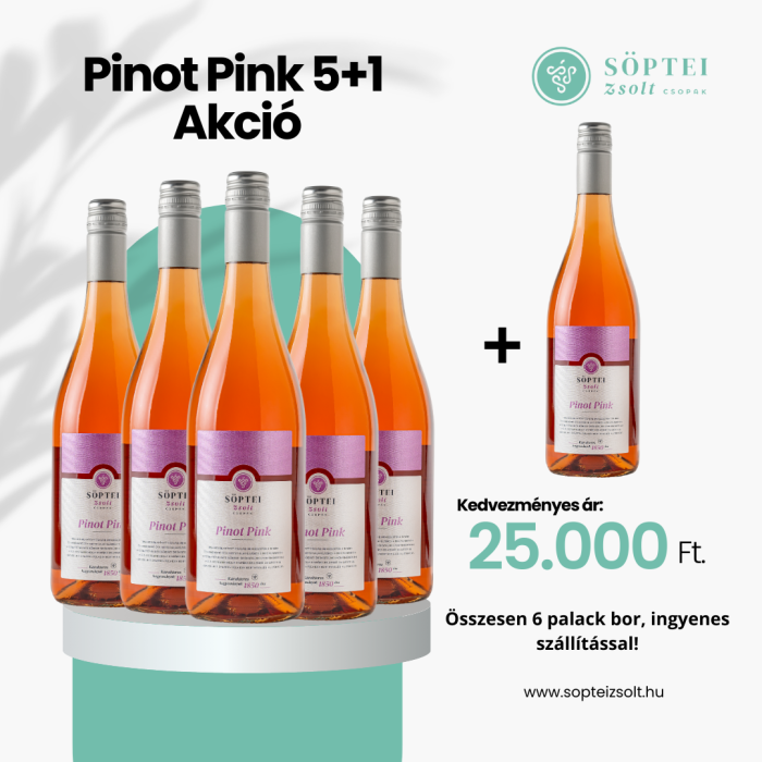 Pinot Pink 5+1 Akció